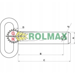 Smeigtukas su rankena ir apsauga 38x192mm z538189kr