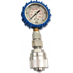 Slėgio matuoklis traktoriui su užsukamu kamščiu 0 250 barų