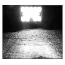 x halogeninių led darbo lempų rinkinys 120w 12 30v