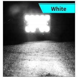 x halogeninių led darbo lempų rinkinys 120w 12 30v