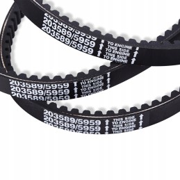 3 vnt keičiamas pavaros diržas 22x1x1 9 cm