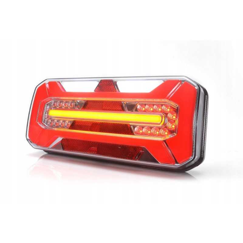 Galinis kombinuotas žibintas w184 led 12v 24v l mašina