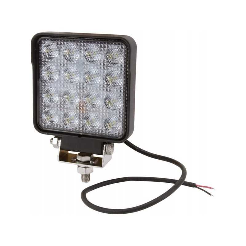 Kvadratinė LED darbo lempa 25w 3040 lm 10 30v sw