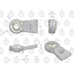 Smeigtuko galvutė su apsauga 46650080