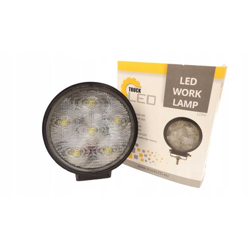 Darbinė lempa 5 LED 15w 9 32v 1100lm halogeninė 4x4