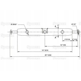 Pilna pakaba, 1 kategorija, skylės numeris 3, 610 mm