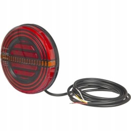 Apvalus LED galinis žibintas 12v oe 142mm