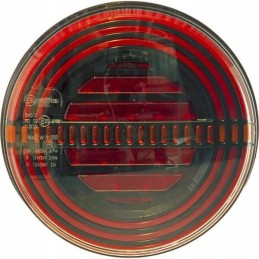 Apvalus LED galinis žibintas 12v oe 142mm