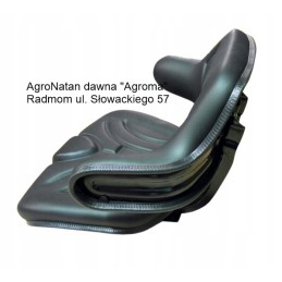 PVC sėdynė padalinta porankiais