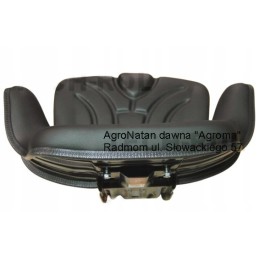 PVC sėdynė padalinta porankiais