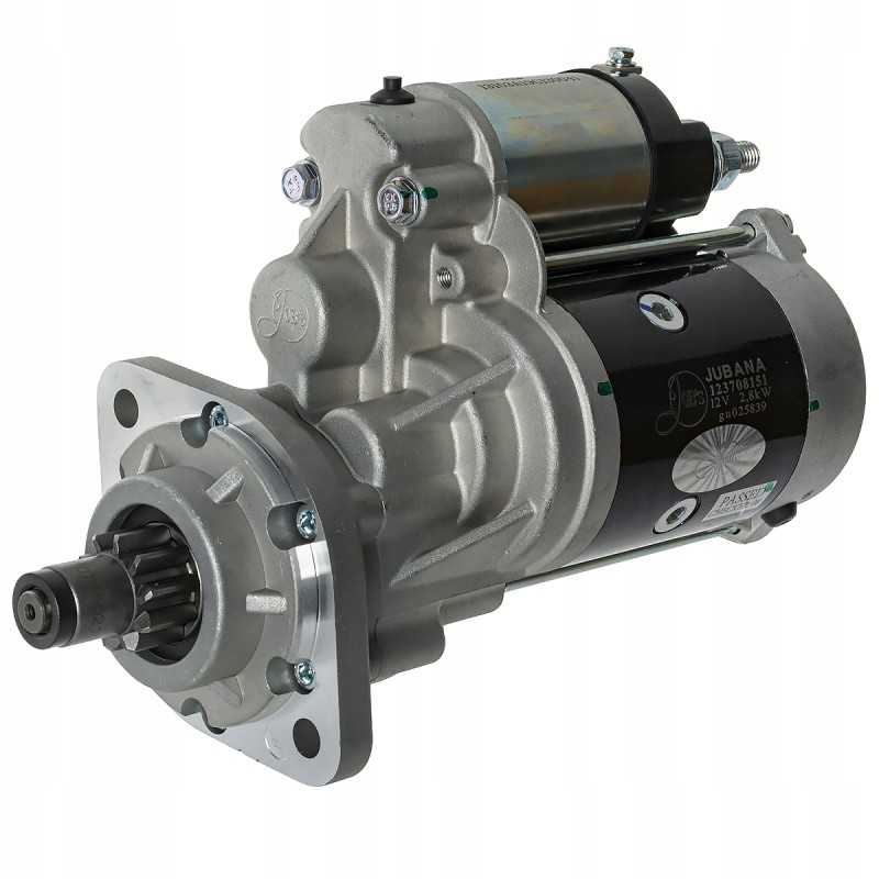 Starteris 12v 2 8kw jubana john deere 123708151