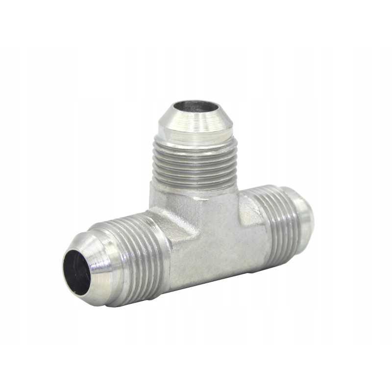 Hidraulinis trišakis jungtis 3x unf 1 5 16 sae jic