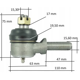Yanmar EF393t strypo galas, dešinysis