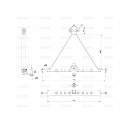 Pilna pakaba, 1 kategorija, anga Nr.9, 775mm