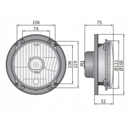Priekinis žibintas h4 r2 139 131