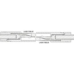 Kištukas 175a mėlynas
