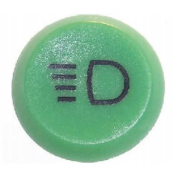 Apvalus priekinių žibintų mygtukas