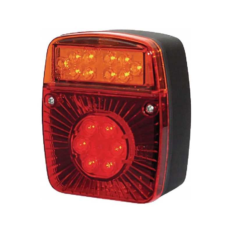 LED kvadratinis galinis žibintas 12 24v