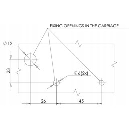 LED kvadratinis galinis žibintas 12 24v