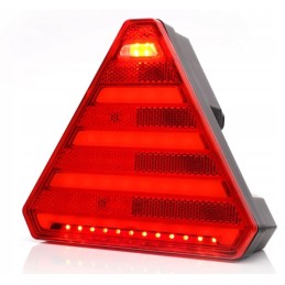 Kombinuotas žibintas galinis kairysis 12v 24v led w245 5 swi