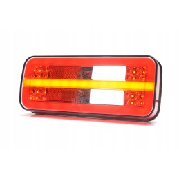 Kombinuotas galinis žibintas w187 led 12v 24v ro mašinos