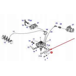 117881100040 stabdžių vožtuvo laikiklis