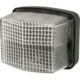 Kvadratinė šviesa 12 24v balta, užsukama