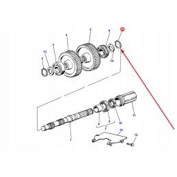 3015231x1 pavaros žiedas, kardaninis velenas