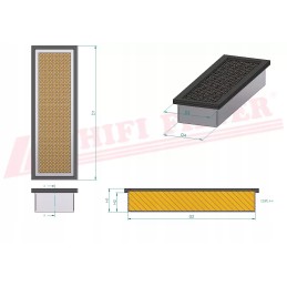 Hifi filtras sc 70027 salono filtras