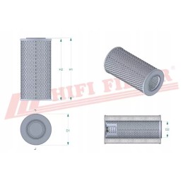 Hidraulinės alyvos filtras hifi filtras sh 52103