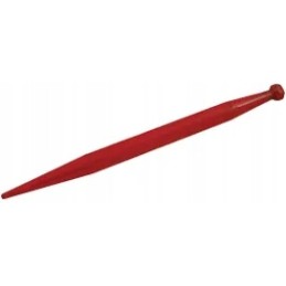 Krautuvas, tiesus apvalus profilis 50x820 mm