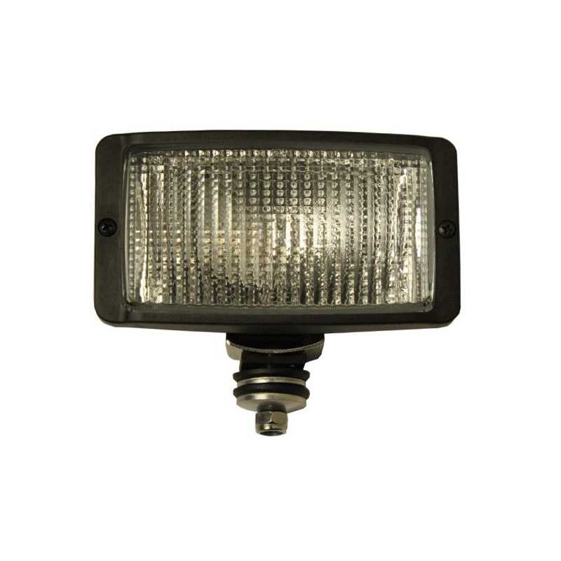 Darbinės lempos priekinis žibintas su lemputės reguliavimu h3