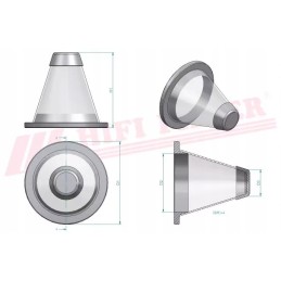 Hidraulinės alyvos filtras hifi filtras sh 60152