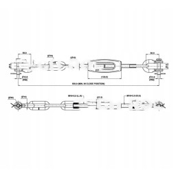 Premium šoninė grandinė, sustiprinta veržlė