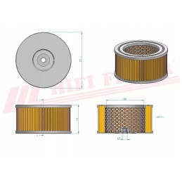 Hidraulinės alyvos filtras hifi filtras sh 60105