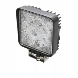 Darbinė lempa 9 LED kvadratinė 9 32v 2200lm halogeninė