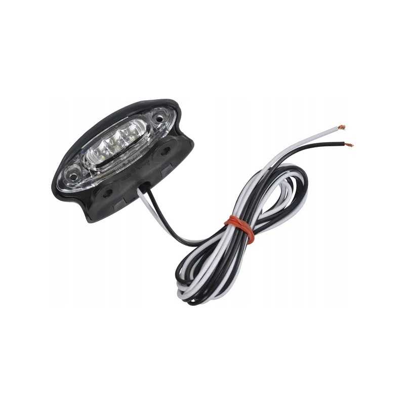 Ovali LED valstybinio numerio lempa