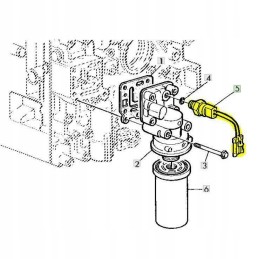 Slėgio jutiklis John Deere transmisija re212878