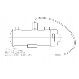 Elektrinis dyzelinis siurblys