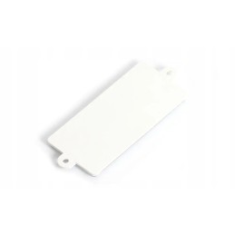 Šviesą atspindinti oranžinė stačiakampė ausis