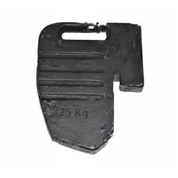 Priekinis svoris 25kg 3027976m1 vidaus gaminys