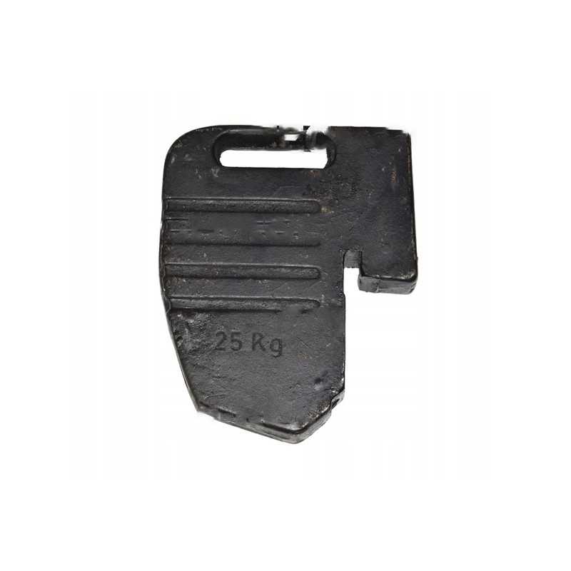 Priekinis svoris 25kg 3027976m1 vidaus gaminys