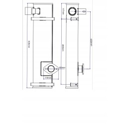 Renault Claas Andoria horizontalus išmetimo duslintuvas