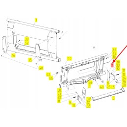 100438521 pasviręs konvejerio įleidimo dangtis
