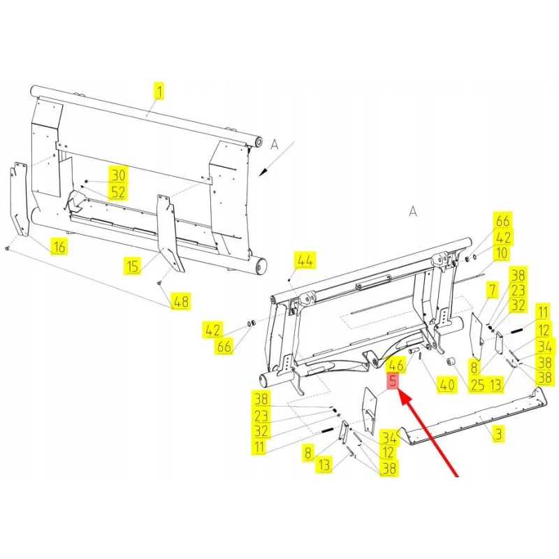 100432599 pasviręs konvejerio įleidimo dangtis