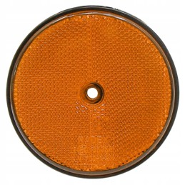 Šviesą atspindinti, geltona, 10 vnt., fi60