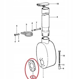 Duslintuvo tarpiklis deutz sam hurliman 0 007 0702 0