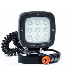 Halogeninė darbo lempa 9 LED prožektorius 12 24v magnetas