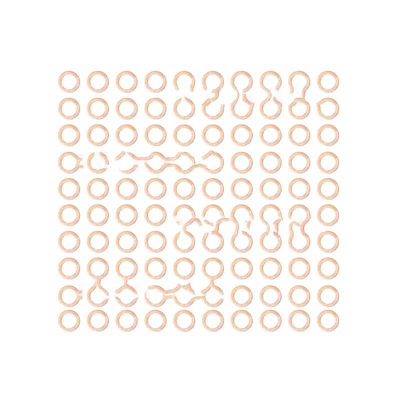 Varinė poveržlė fi 16x24x1 pakuotė po 100 vnt