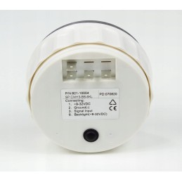 Tachometras su valandų skaitikliu 0 6000 juodas